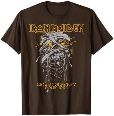 Amazon.com: Iron Maiden Powerslave One Color T-Shirt : Clothing
